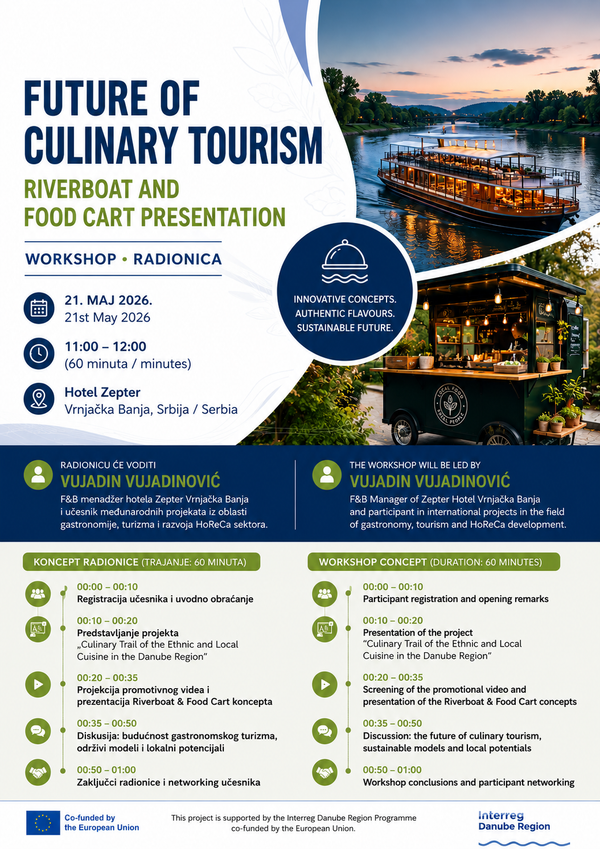 Future of Culinary Tourism – Riverboat and Food Cart Presentation