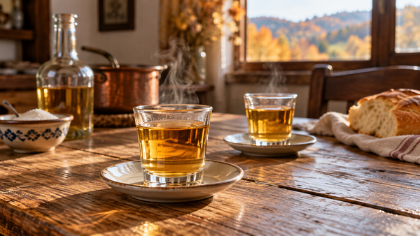 Šumadijski čaj — kuvana rakija u tradiciji Šumadije